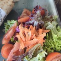A small salad at Meraki Market Cafe in Paphos
