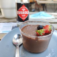 The desert was perfect.  at La Pile d'Assiettes in Saint-jean-de-luz