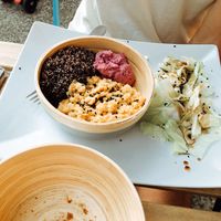 Vegan lentil and dahl dish!  at La Pile d'Assiettes in Saint-jean-de-luz