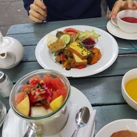 Vegan breakfast at Pauline in Hamburg