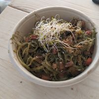 Noodles at Avocado Mallorca in Mallorca