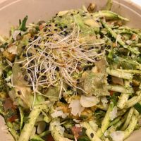 Courgette spaghetti   at Avocado Mallorca in Mallorca