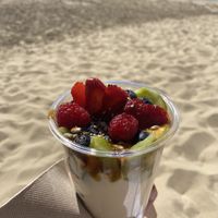 vegan yoghurt bowl   at Avocado Mallorca in Mallorca