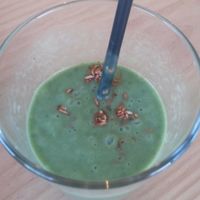 Green smoothie at Avocado Mallorca in Mallorca