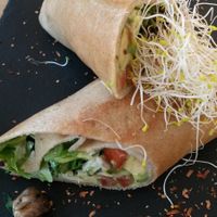 Vegan crepe at Avocado Mallorca in Mallorca