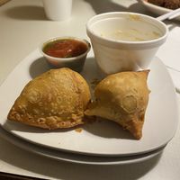 Veggie Samosas at St Louis Taco and Pita Grill in Ballwin