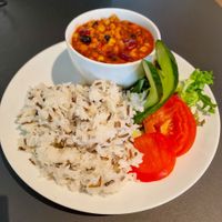 Bønnegryte (Bean stew) at Stasjonen in Lillehammer