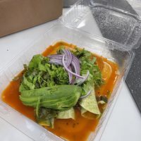 Totally vegan and pretty good! at MEX - La Buena Tierra - T1 in Mexico City