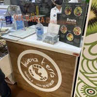 Cashier. The lady is sometimes nice sometimes not haha at MEX - La Buena Tierra - T1 in Mexico City