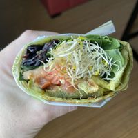 The wrap de yogui without cheese   at MEX - La Buena Tierra - T1 in Mexico City