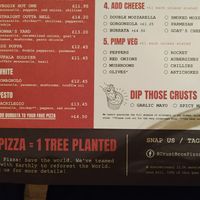 trees at Crust Bros in South East London