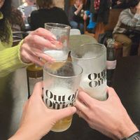 ¡Cheers! at Little Wing Pizzeria in Belfast