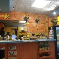 On left side of street entrance to the Outrigger hotel at The Sunrise Shack - Honolulu in Honolulu