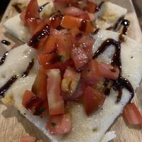 Bruschetta- ask for vegan version   at Basil & Vine in Burpengary