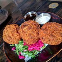 Mac n cheese Balls at Church - Temple of Fun in Sheffield