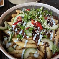 Ducked Up Loaded Fries  at Church - Temple of Fun in Sheffield