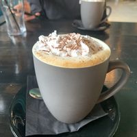 Pumpkin spice latte   at Church - Temple of Fun in Sheffield