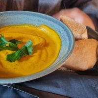 Homemade soup of the day at Church - Temple of Fun in Sheffield