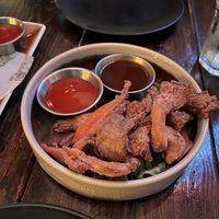 Crispy Oyster Mushroomms  at Church - Temple of Fun in Sheffield