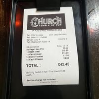   at Church - Temple of Fun in Sheffield