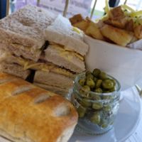 Savoury layer at The View in Skegness