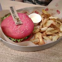 Monnalisa burger at Vita Italian Burger in Milan