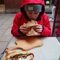 sandwich time at Pan8 in Bologna