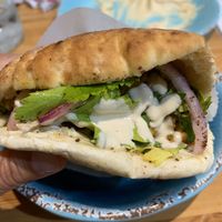  Veggie Shawarma 😍 at Sabra Cafe in Jacksonville