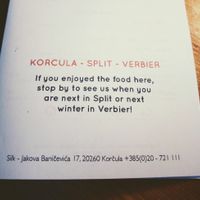 3 locations at Silk in Korcula