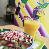 Acai bowl at Açaí Healthy Food in Coimbra