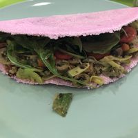 Vegan tapioca  at Açaí Healthy Food in Coimbra