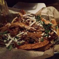 Poutine (vegan) at Argosy in Atlanta