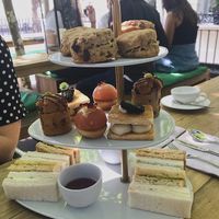 vegan afternoon tea  at Cafe Forty One in West London