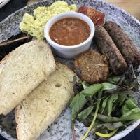 Vegan full English breakfast  at Cafe Forty One in West London