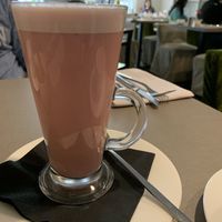 Ruby Latte at Cafe Forty One in West London