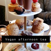 Vegan afternoon tea at Cafe Forty One in West London