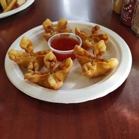 Wonton at TNK Vegan Cafe in Modesto