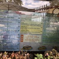 Menu at TNK Vegan Cafe in Modesto