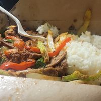Mongolian beef 5/5 #Veganuary at TNK Vegan Cafe in Modesto