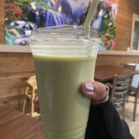 Avocado 🥑 Smoothie - Yummy, I Wonder If We Can Bring Our Own Cups (To Minimize Waste)  at TNK Vegan Cafe in Modesto