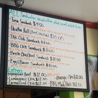 Sandwiches at TNK Vegan Cafe in Modesto