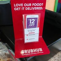 GrubHub at TNK Vegan Cafe in Modesto