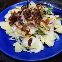 Potato salad at Wadee in Hpa-an