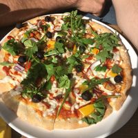 Pizza at The Lakeside Brasserie in Cirencester