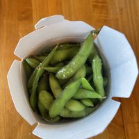 Edamame appetizer   at Teriyaki Madness in Marina