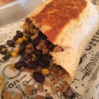 Vegan burrito  at Tacoria in Princeton