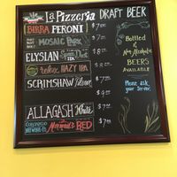 On the wall at La Pizzeria in Campbell