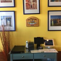 Wall at La Pizzeria in Campbell