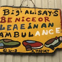 This sign at Cool Al’s cracks me up at Cool Al's in Jackson