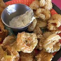 Fried pickles at Cool Al's in Jackson